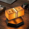 Magnetic Levitating Money Lamp Floating Glowing Cash Gamer Desk Setup Cyberpunk Decor Gift