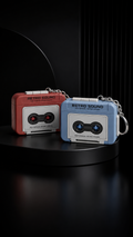 RetroSound Mini Voice Recorder Keychain – Vintage Cassette Style Audio Recorder with Instant Playback, Portable Retro Keychain Gadget for Voice Notes, Memories & Fun Recordings (Pack of 1)